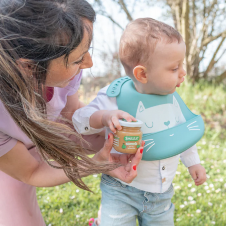 SMILEAT ECO TARRITO DE PERA Y MANZANA 130G
