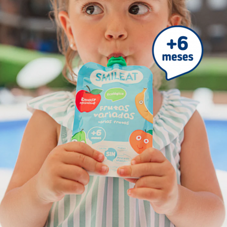 SMILEAT POUCH ECO SABOR FRUTAS VARIADAS 100G