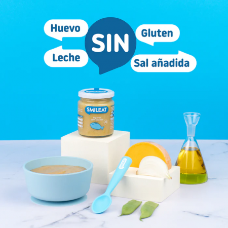 SMILEAT TARRITO DE VERDURAS CON MERLUZA 230G