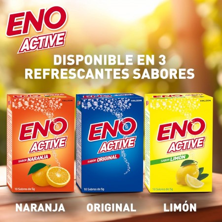 ENO ACTIVE SAL DE FRUTAS SABOR ORIGINAL 200 G