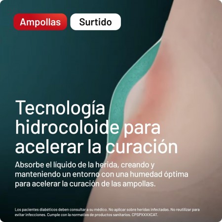 COMPEED AMPOLLAS APOSITO HIDROCOLOIDE TALON T-MED 5 APOSITOS