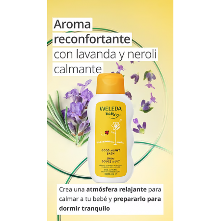 WELEDA BABY BAÑO BUENAS NOCHES SIN ACLARADO 200 ML