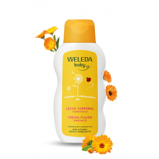 WELEDA BABY LECHE CORPORAL HIDRATANTE DE CALENDULA 200  ML