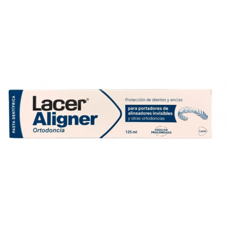 LACER ALIGNER ORTODONCIA PASTA DENTIFRICA SABOR MENTA 125 ML