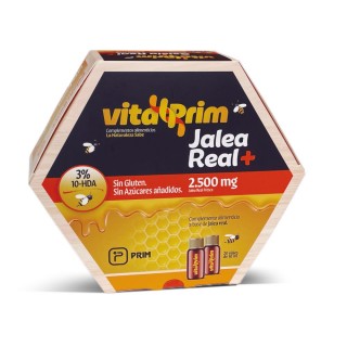 VITALPRIM JALEA REAL SIN AZUCARES 20 VIALES 10 ML