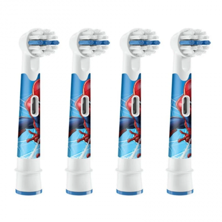 ORAL B RECAMBIOS CABEZALES CEPILLO ELECTRICO INFANTIL SPIDERMAN 4 RECAMBIOS