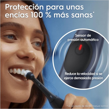ORAL B CEPILLO DE DIENTES ELECTRICO IO2 COLOR AZUL OSCURO