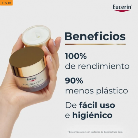 EUCERIN PACK HYALURON FILLER+ELASTICITY CREMA DE DIA FPS30 50 ML + RECARGA CREMA DE DIA FPS30 50 ML