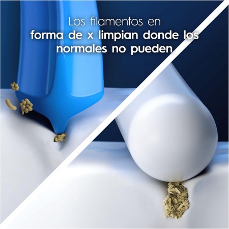 ORAL-B RECAMBIOS CABEZALES CROSS ACTION DE CEPILLO ELECTRICO 4 RECAMBIOS