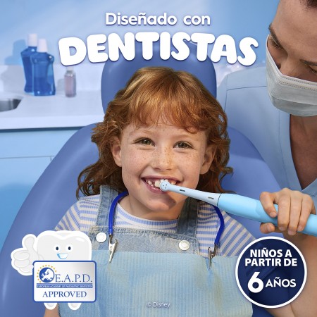 ORAL B RECAMBIOS GENTLE CARE CEPILLO ELECTRICO IO2 INFANTIL STITCH 2 RECAMBIOS