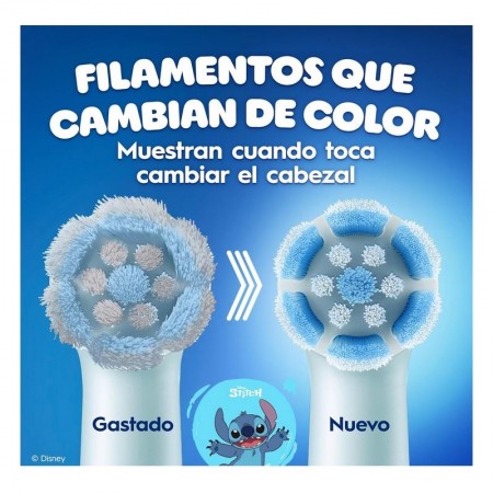 ORAL B RECAMBIOS CEPILLO ELECTRICO INFANTIL FROZEN 4 CABEZALES