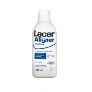 LACER ALIGNER ORTODONCIA COLUTORIO 500 ML SABOR MENTA