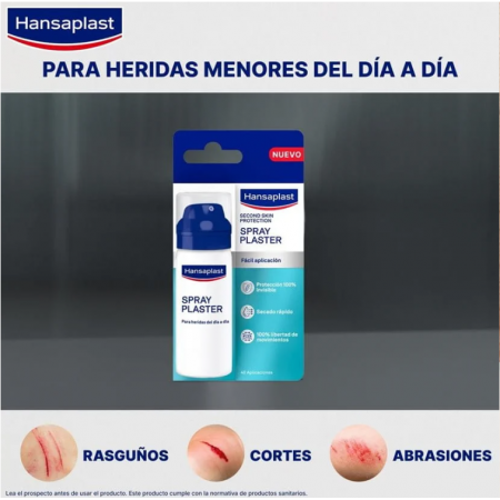 HANSAPLAST MED SECOND SKIN APOSITO EN SPRAY 40 APLICACIONES