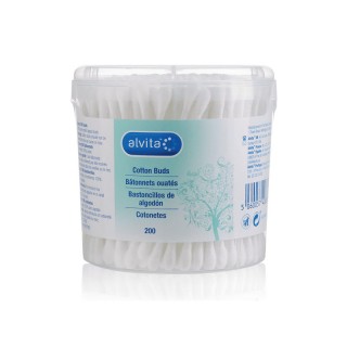 ALVITA BASTONCILLOS DE ALGODON PARA HIGIENE 200 BASTONCILLOS