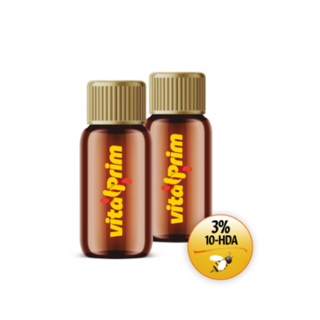VITALPRIM JALEA REAL VITALIDAD SIN AZUCARES SABOR FRUTOS EL BOSQUE 20 VIALES 10 ML