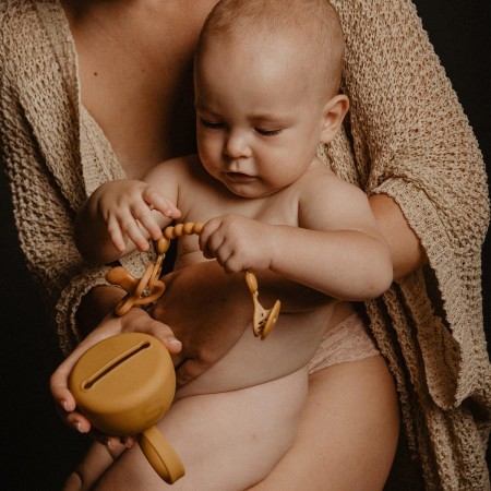 SUAVINEX PORTACHUPETES DE SILICONA SOFT&FLEXIBLE BOLA PARA GUARDAR 2 UNIDADES CHUPETES