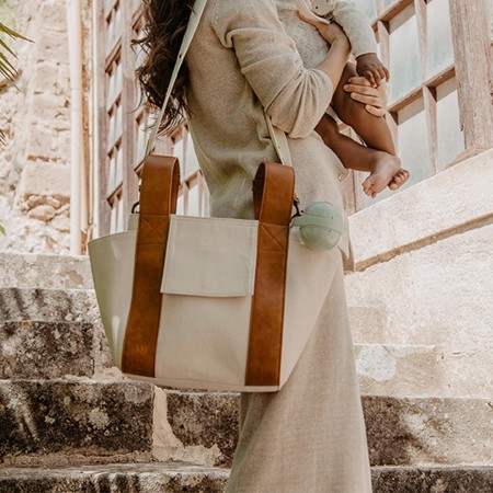 SUAVINEX SELECTION PORTACHUPETES DUO CON ASA FLEXIBLE PARA 2 CHUPETES +0 MESES