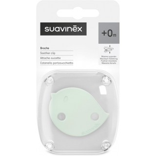 SUAVINEX BROCHE DE PINZA CON CADENA DECORADO +0 MESES