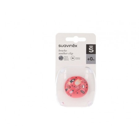 SUAVINEX BROCHE DE PINZA CON CADENA DECORADO +0 MESES