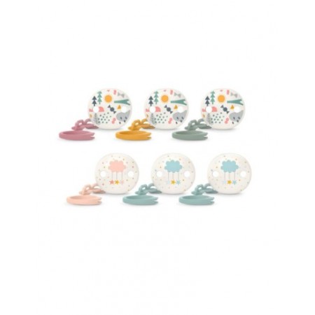 SUAVINEX BROCHE DE PINZA CON CADENA DECORADO +0 MESES