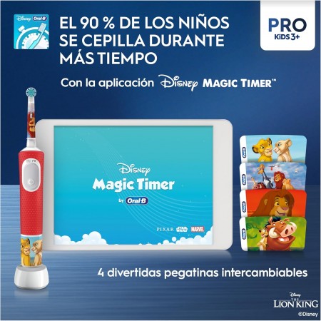 ORAL B CEPILLO ELECTRICO INFANTIL REY LEON 3+ AÑOS
