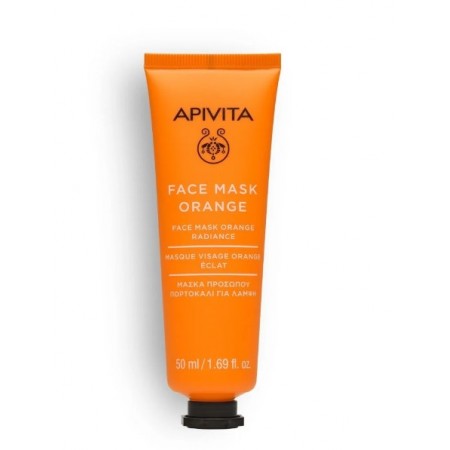 APIVITA COFRE NECESER BEE RADIANT CREMA LIGERA 50ML+REGALO MASCARILLA FACIAL ILUMINADORA ORANGE 50ML