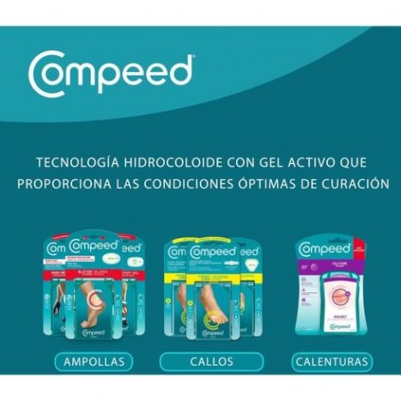 COMPEED DUREZAS HIDROCOLOIDE T- MEDIANA 6 APOSITOS