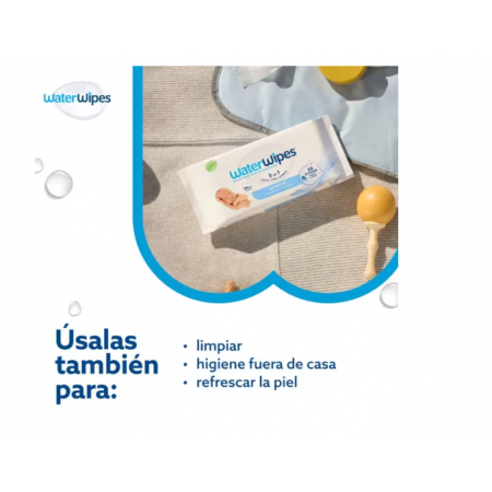 WATERWIPES BEBE 28 UNIDADES