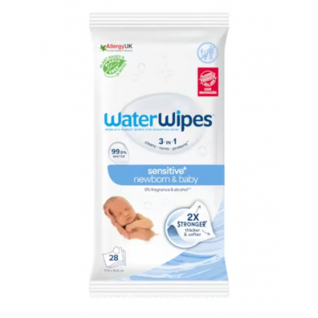 WATERWIPES BEBE 28 UNIDADES