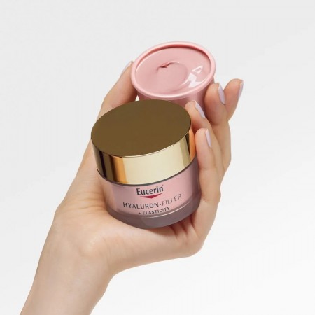 EUCERIN PACK HYALURON FILLER +ELASTICITY CREMA DIA ROSE 30 SPF 50 ML + RECARGA 50ML