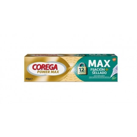 COREGA ADHESIVO SABOR MENTA MAX FIJACION + SELLADO 40 G