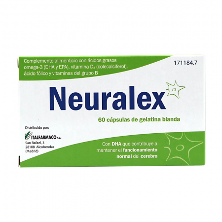 NEURALEX 60 CAPSULAS DE GELATINA BLANDA