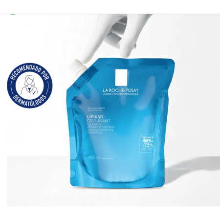 LA ROCHE POSAY LIPIKAR RECARGA GEL LAVANTE 400 ML