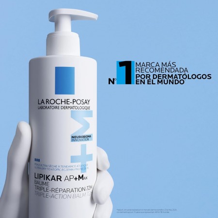 LA ROCHE POSAY LIPIKAR BAUME AP+MAX BALSAMO CORPORAL REPARADOR TRIPLE ACCION 400 ML