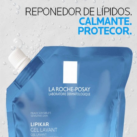 LA ROCHE POSAY LIPIKAR RECARGA GEL LAVANTE 400 ML