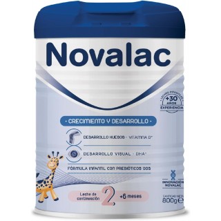 NOVALAC 2 LECHE DE CONTINUACION EN POLVO 800 G