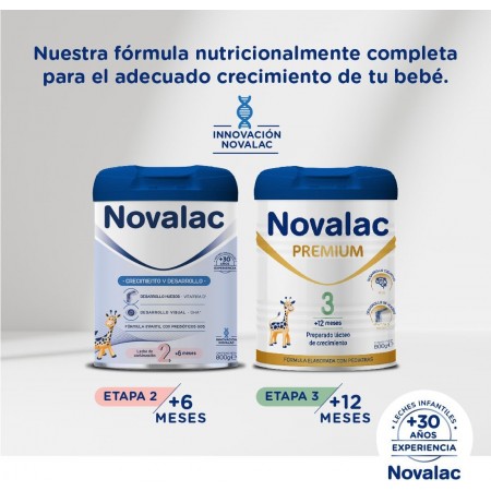 NOVALAC PREMIUM 1 LECHE PARA LACTANTES EN POLVO 800 G