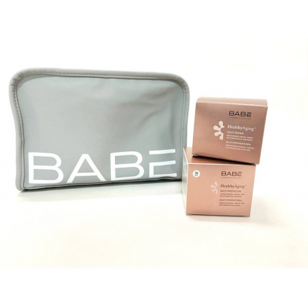 BABE NECESER HEALTHY AGING+ TRATAMIENTO: CREMA MULTIREPAIR NOCHE 50ML+ CREMA MULTIPROTECT SPF30 50ML