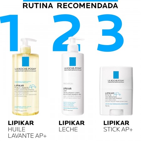 LA ROCHE POSAY DUPLO LIPIKAR ACEITE LAVANTE DE DUCHA RELIPIDIZANTE 2 X 1 LITRO