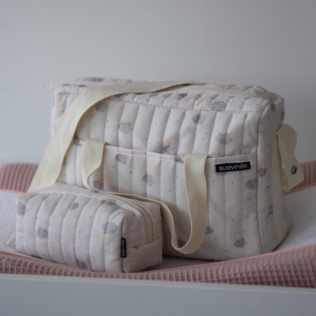 SUAVINEX BOLSO WELCOME BABY SET COLOR BEIGE