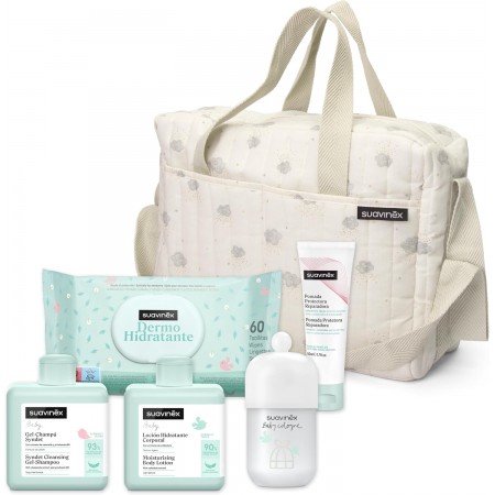 SUAVINEX BOLSO WELCOME BABY SET COLOR BEIGE