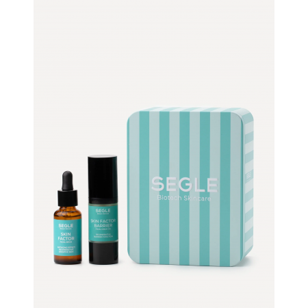 SEGLE COFRE ANTIAGING PIEL SENSIBLE: SERUM SKIN FACTOR 30ML + GEL CREMA SKIN FACTOR BARRIER 30ML
