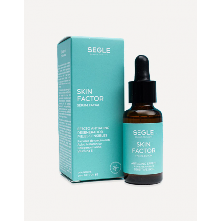 SEGLE COFRE ANTIAGING PIEL SENSIBLE: SERUM SKIN FACTOR 30ML + GEL CREMA SKIN FACTOR BARRIER 30ML