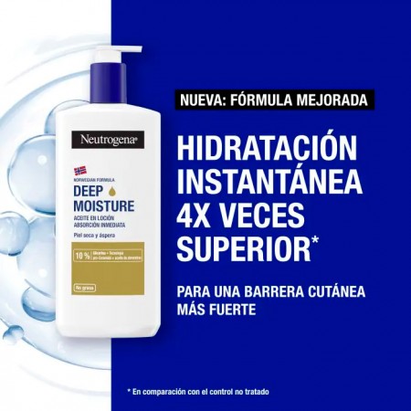 NEUTROGENA HIDRATACION PROFUNDA ACEITE EN LOCION 400 ML