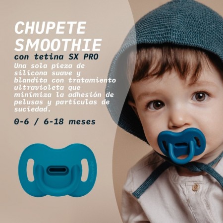 SUAVINEX SELECTION CHUPETE SMOOTHIE SILICONA SX PRO DE 6-18 MESES