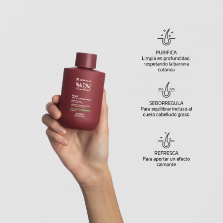 IRALTONE RESET DEEP-CLEANSING CHAMPU EQUILIBRANTE CON PREBIOTICOS 250 ML