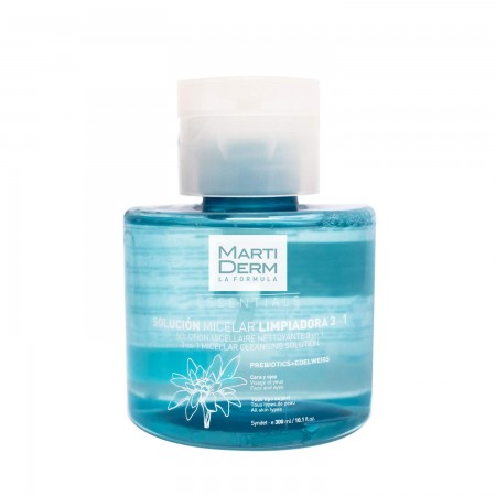 MARTIDERM SOLUCION MICELAR LIMPIADORA 3 EN 1 300 ML