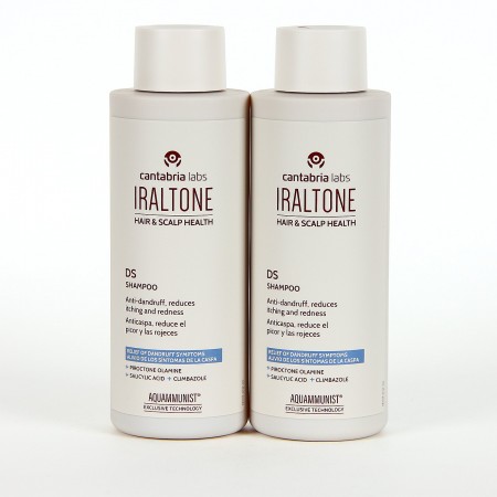 IRALTONE DUPLO CHAMPU DS ANTICASPA 2ª UD 40% 2 X 200ML