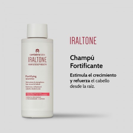 IRALTONE CHAMPU FORTIFICANTE ANTICAIDA 200 ML