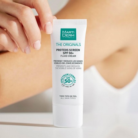 MARTIDERM PROTEOS SCREEN SPF50+ FLUID CREAM TODO TIPO PIELES 40 ML